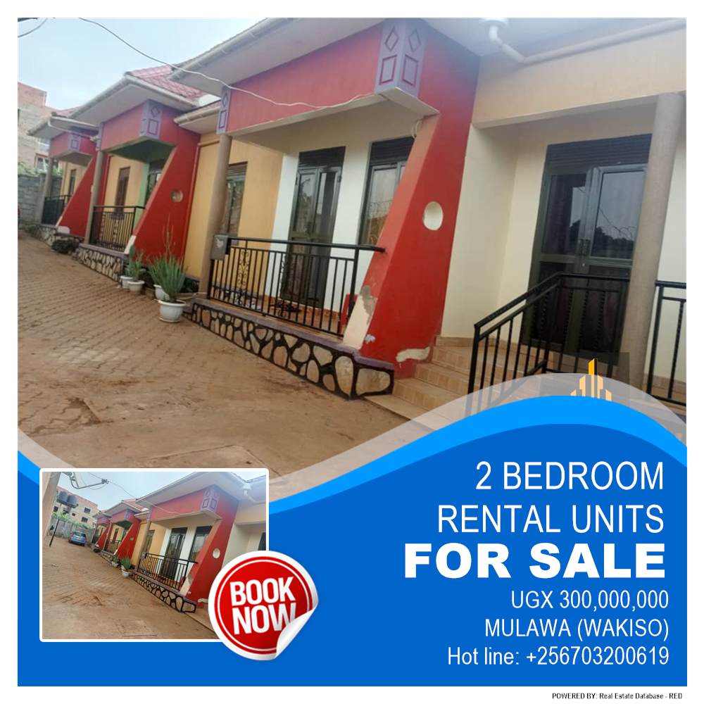 2 bedroom Rental units  for sale in Mulawa Wakiso Uganda, code: 208842