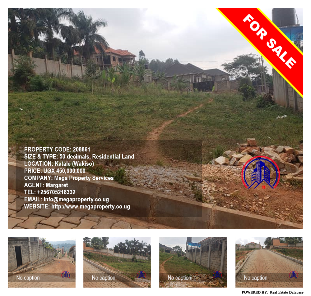 Residential Land  for sale in Katale Wakiso Uganda, code: 208861