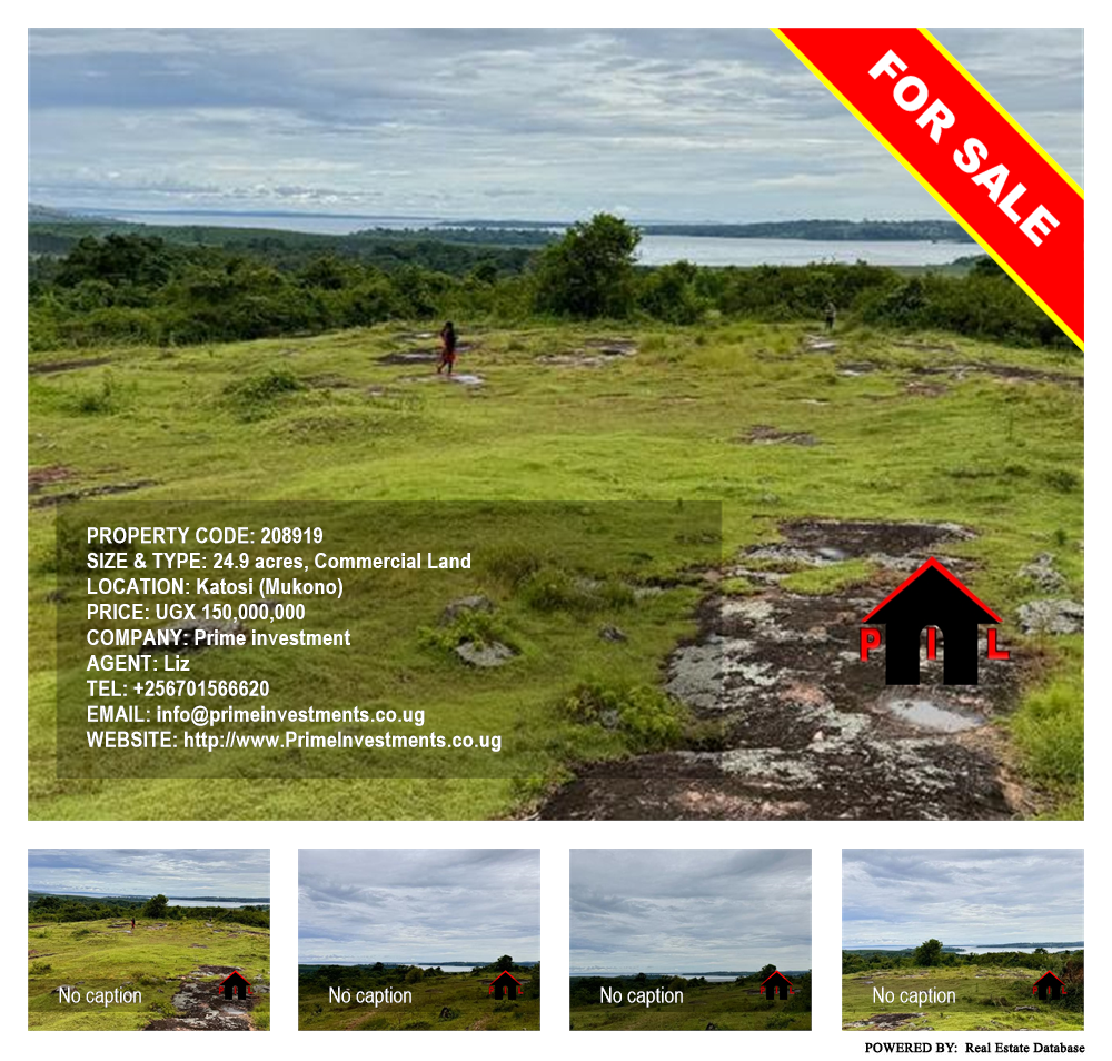 Commercial Land  for sale in Katosi Mukono Uganda, code: 208919