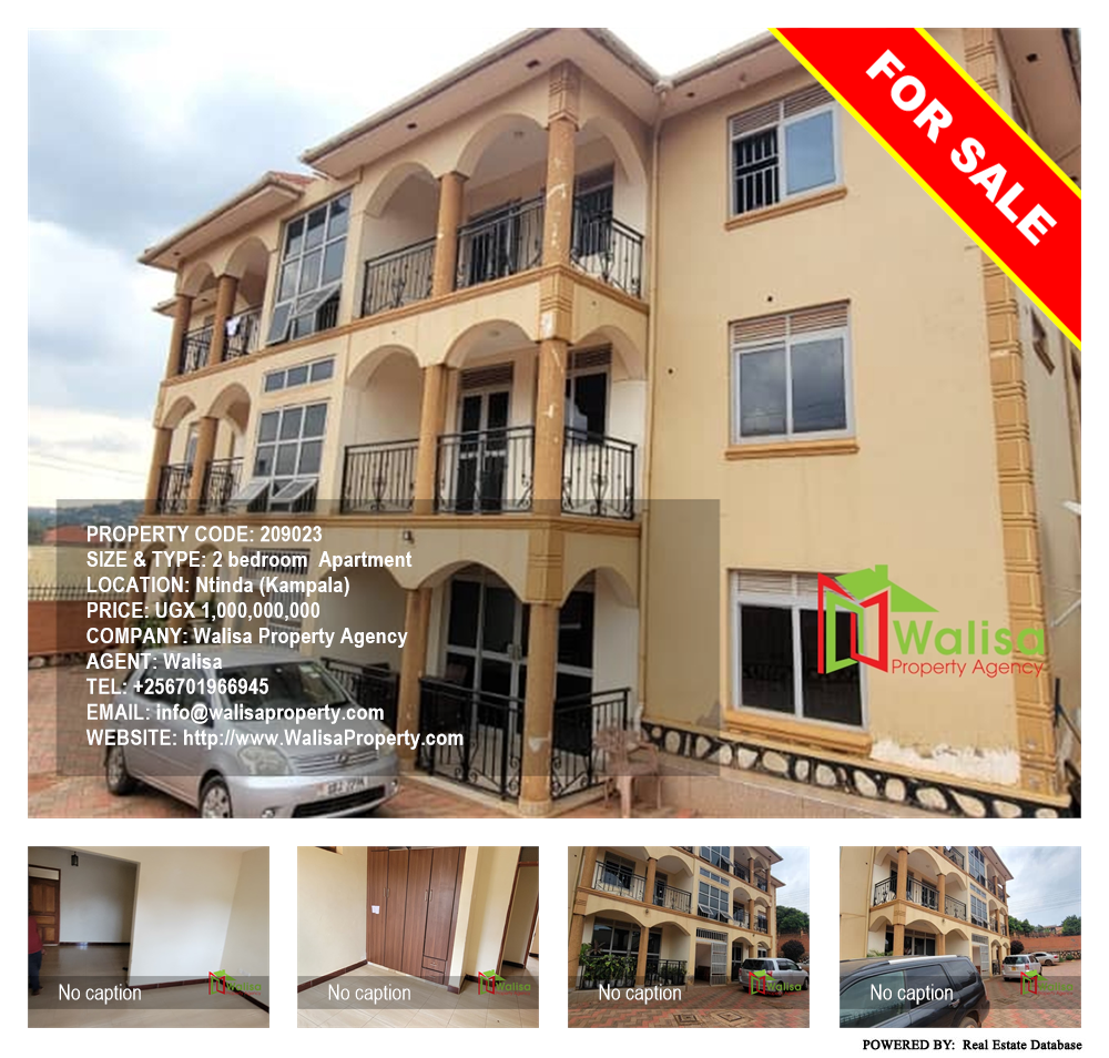 2 bedroom Apartment  for sale in Ntinda Kampala Uganda, code: 209023