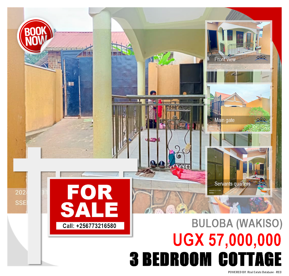 3 bedroom Cottage  for sale in Buloba Wakiso Uganda, code: 209065