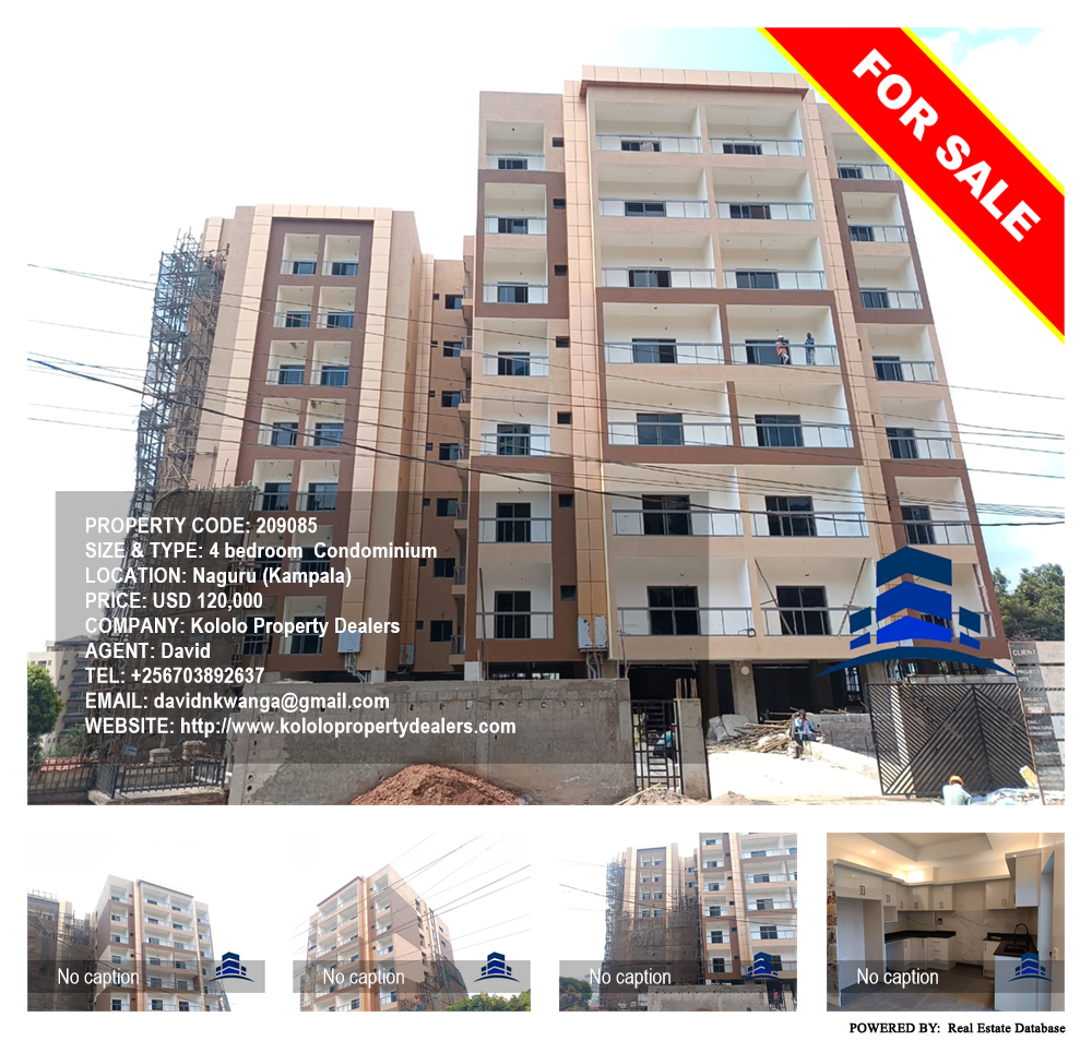 4 bedroom Condominium  for sale in Naguru Kampala Uganda, code: 209085