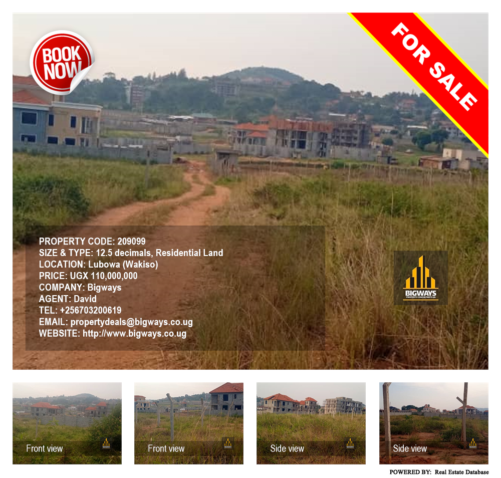 Residential Land  for sale in Lubowa Wakiso Uganda, code: 209099