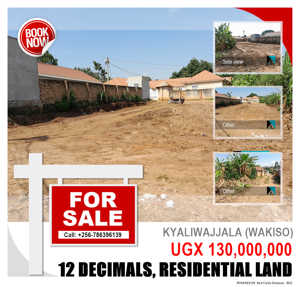 Residential Land  for sale in Kyaliwajjala Wakiso Uganda, code: 209188