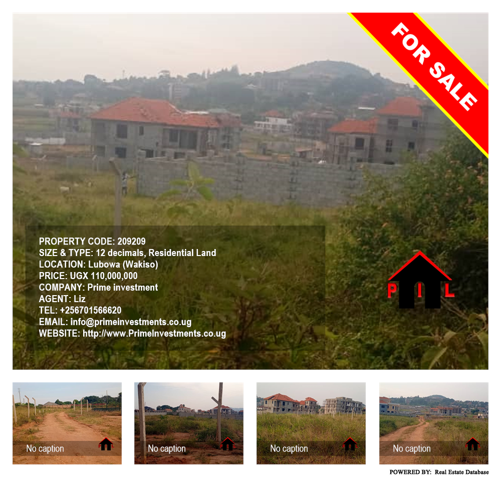 Residential Land  for sale in Lubowa Wakiso Uganda, code: 209209