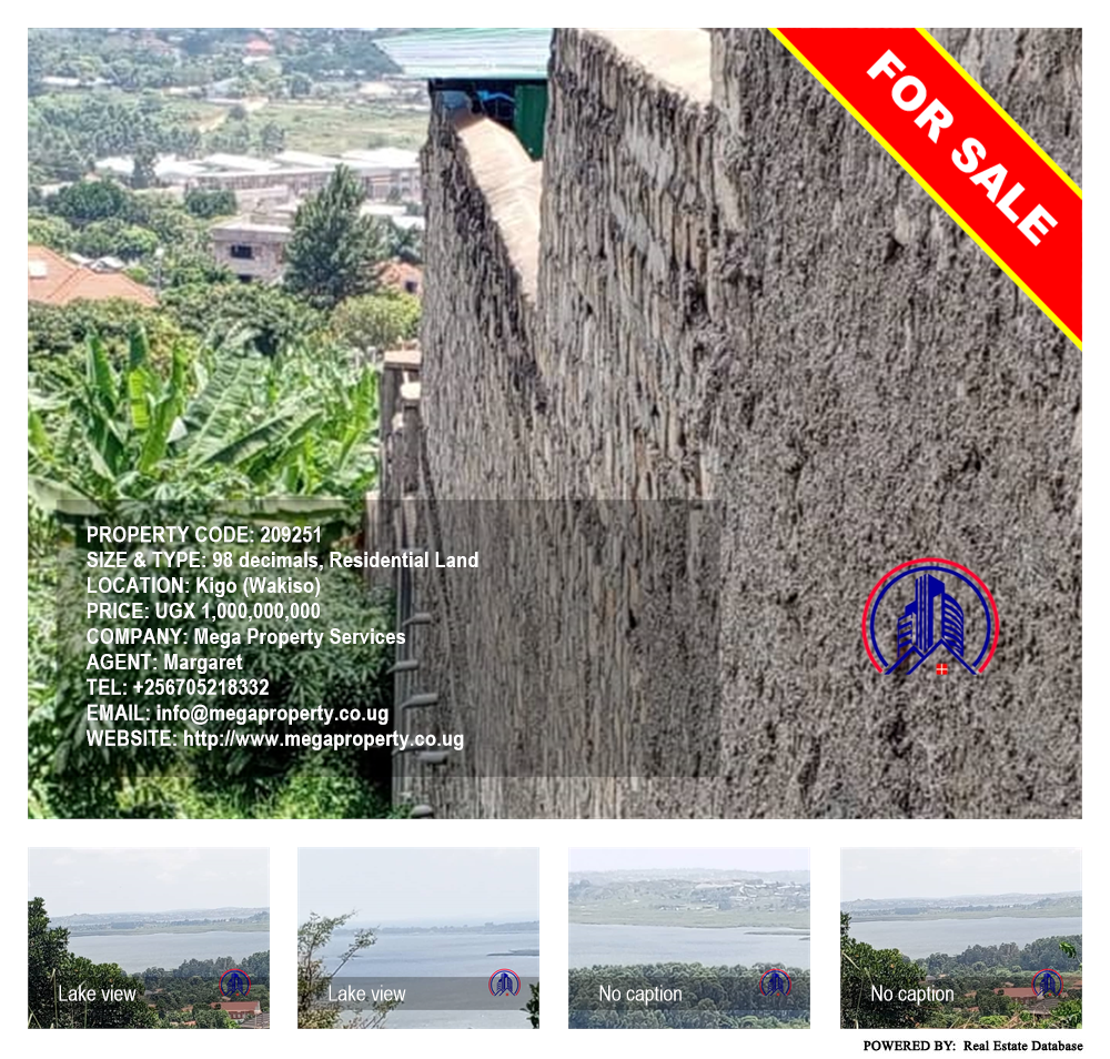 Residential Land  for sale in Kigo Wakiso Uganda, code: 209251