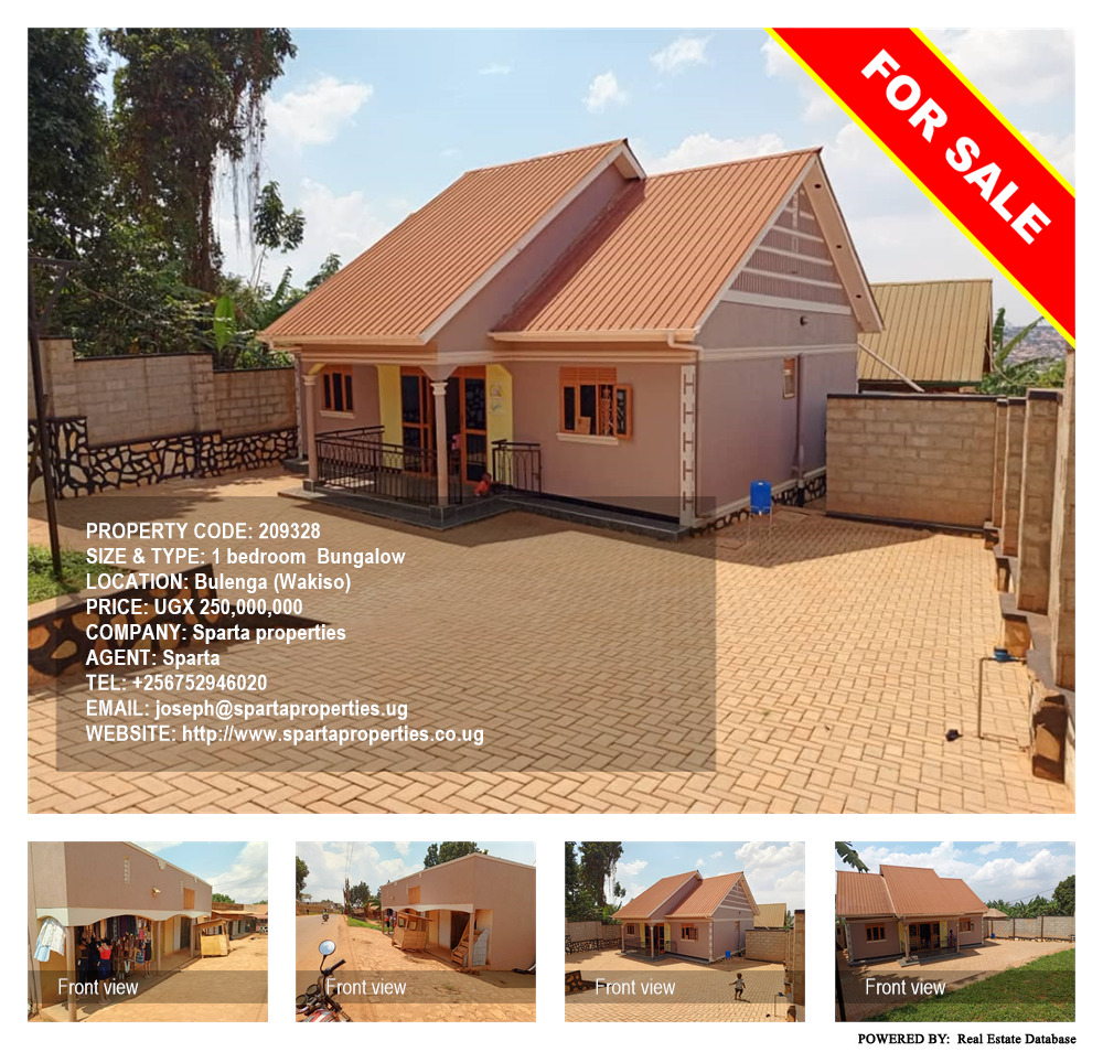 1 bedroom Bungalow  for sale in Bulenga Wakiso Uganda, code: 209328