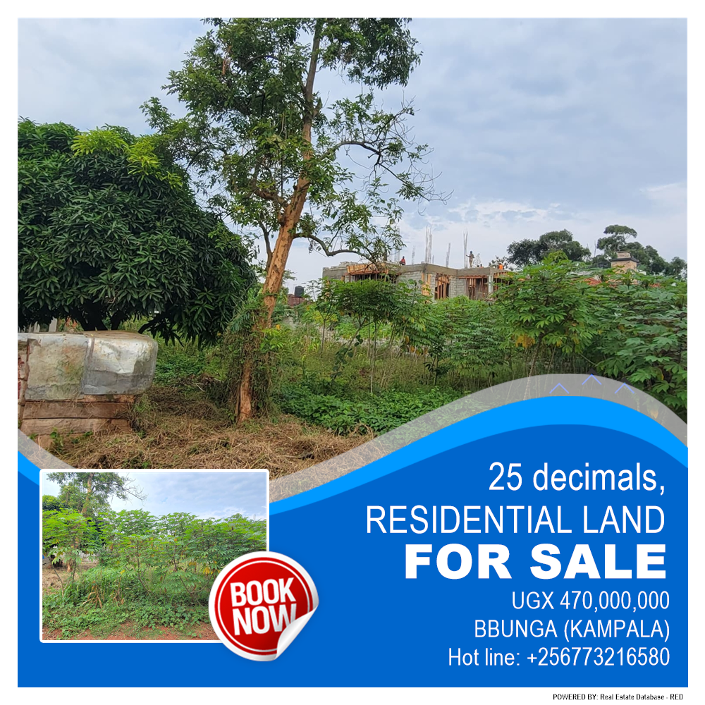 Residential Land  for sale in Bbunga Kampala Uganda, code: 209365