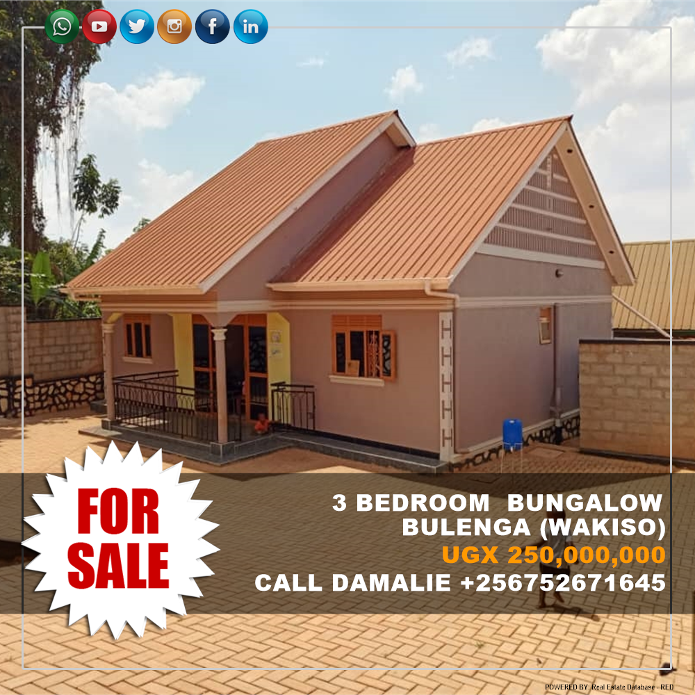 3 bedroom Bungalow  for sale in Bulenga Wakiso Uganda, code: 209392