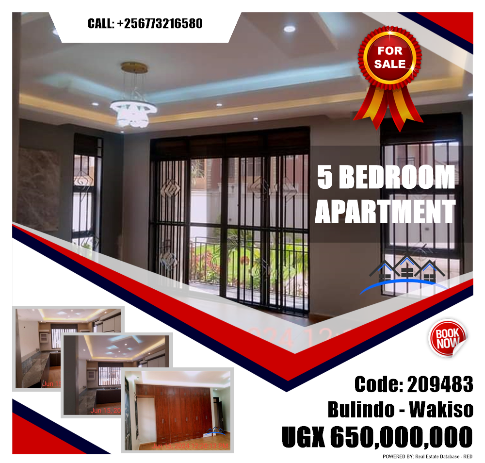 5 bedroom Apartment  for sale in Bulindo Wakiso Uganda, code: 209483