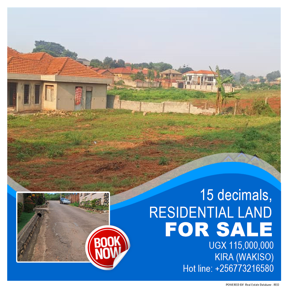 Residential Land  for sale in Kira Wakiso Uganda, code: 209491