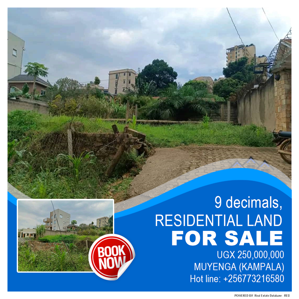 Residential Land  for sale in Muyenga Kampala Uganda, code: 209934