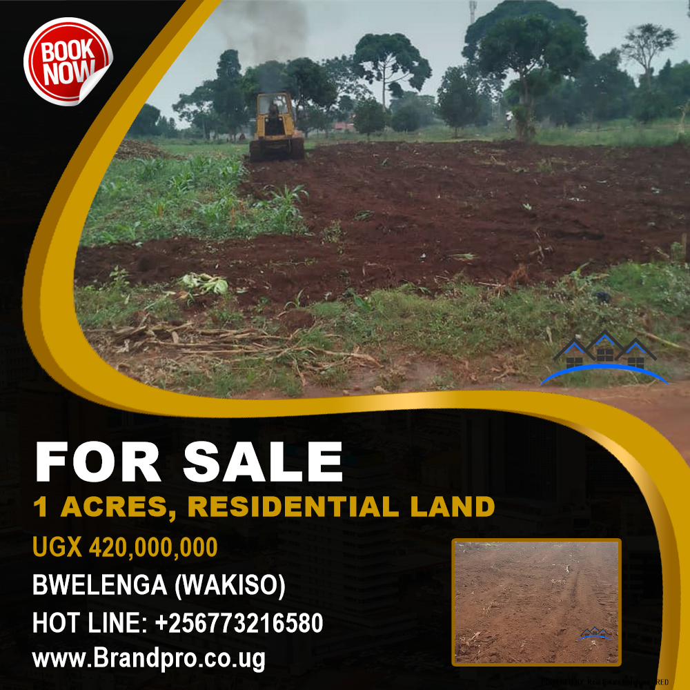 Residential Land  for sale in Bwelenga Wakiso Uganda, code: 209940