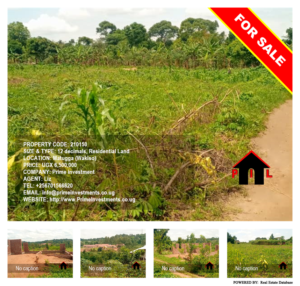 Residential Land  for sale in Matugga Wakiso Uganda, code: 210150