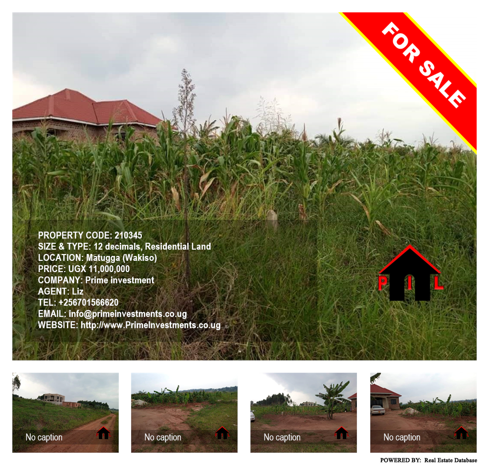 Residential Land  for sale in Matugga Wakiso Uganda, code: 210345