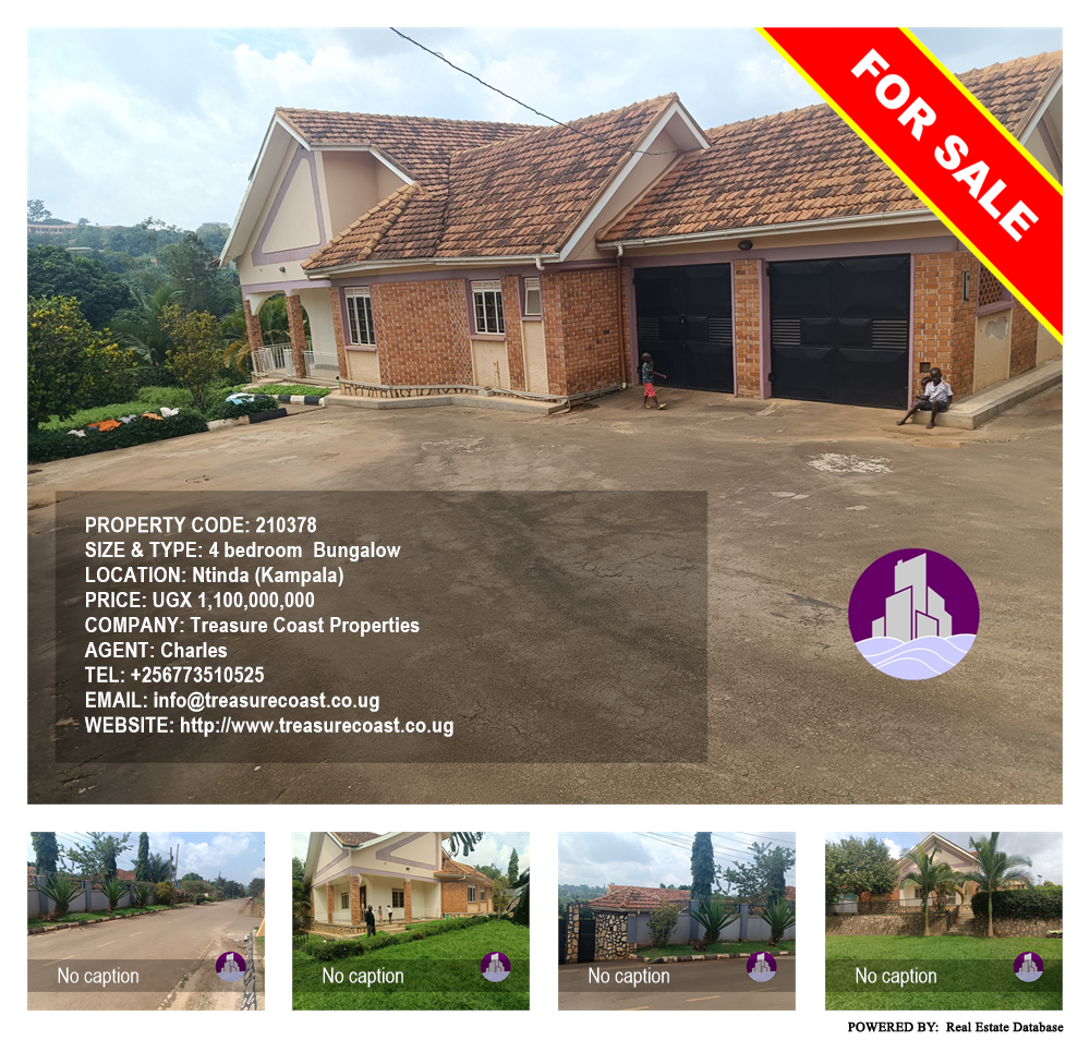 4 bedroom Bungalow  for sale in Ntinda Kampala Uganda, code: 210378