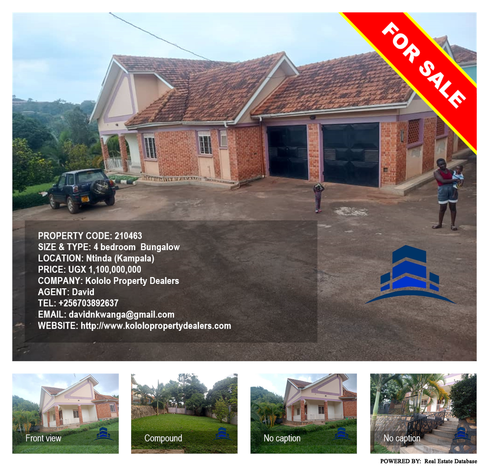 4 bedroom Bungalow  for sale in Ntinda Kampala Uganda, code: 210463