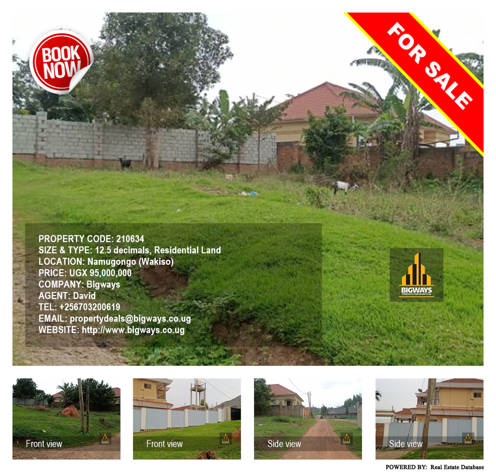 Residential Land  for sale in Namugongo Wakiso Uganda, code: 210634