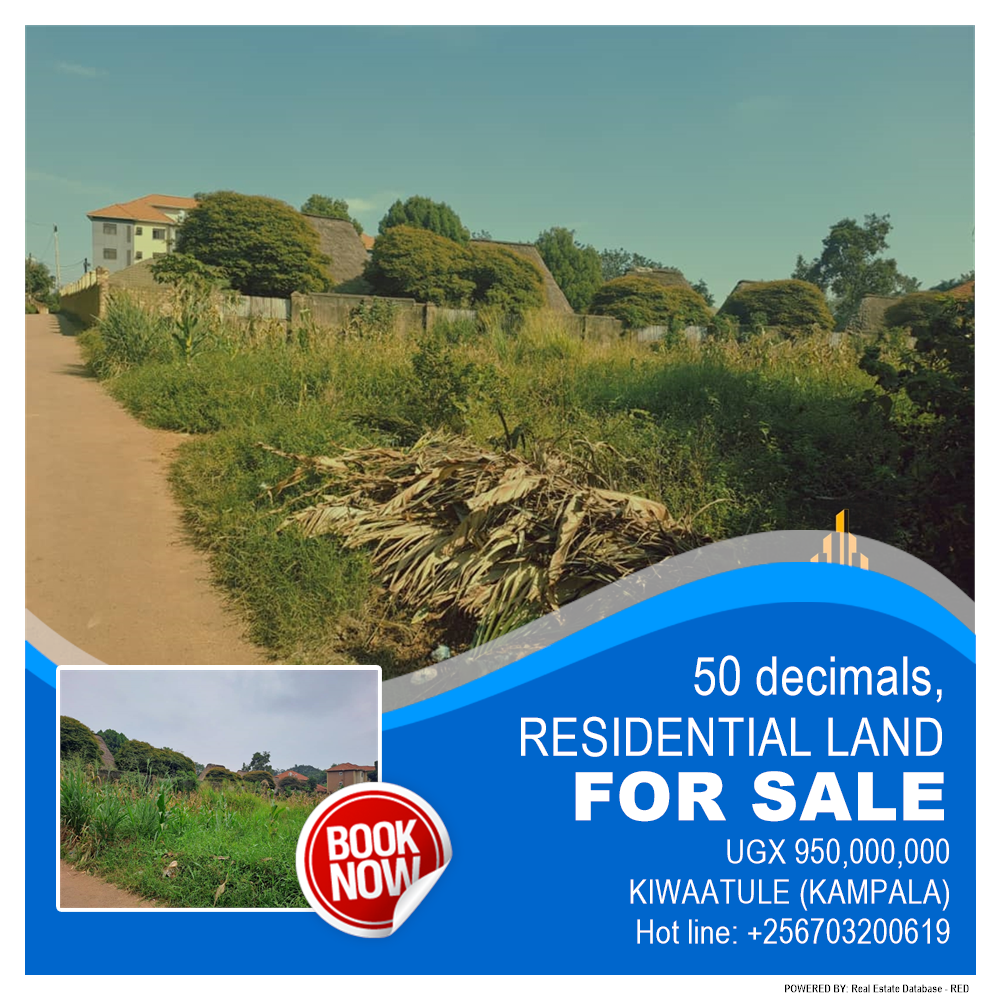 Residential Land  for sale in Kiwaatule Kampala Uganda, code: 210769