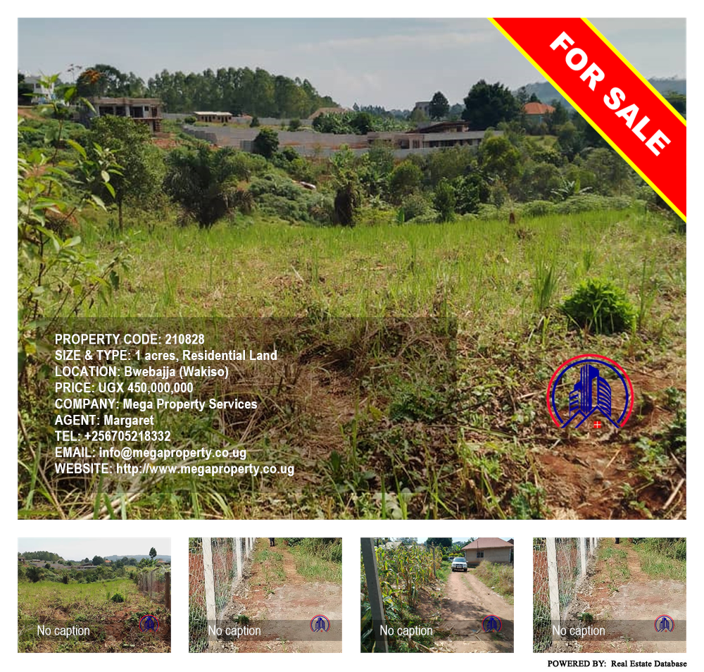 Residential Land  for sale in Bwebajja Wakiso Uganda, code: 210828