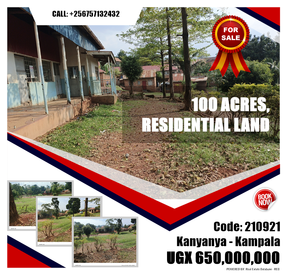 Residential Land  for sale in Kanyanya Kampala Uganda, code: 210921