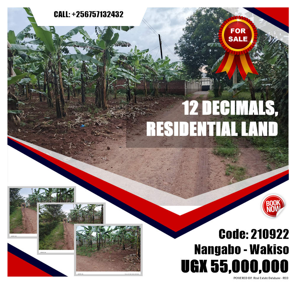 Residential Land  for sale in Nangabo Wakiso Uganda, code: 210922