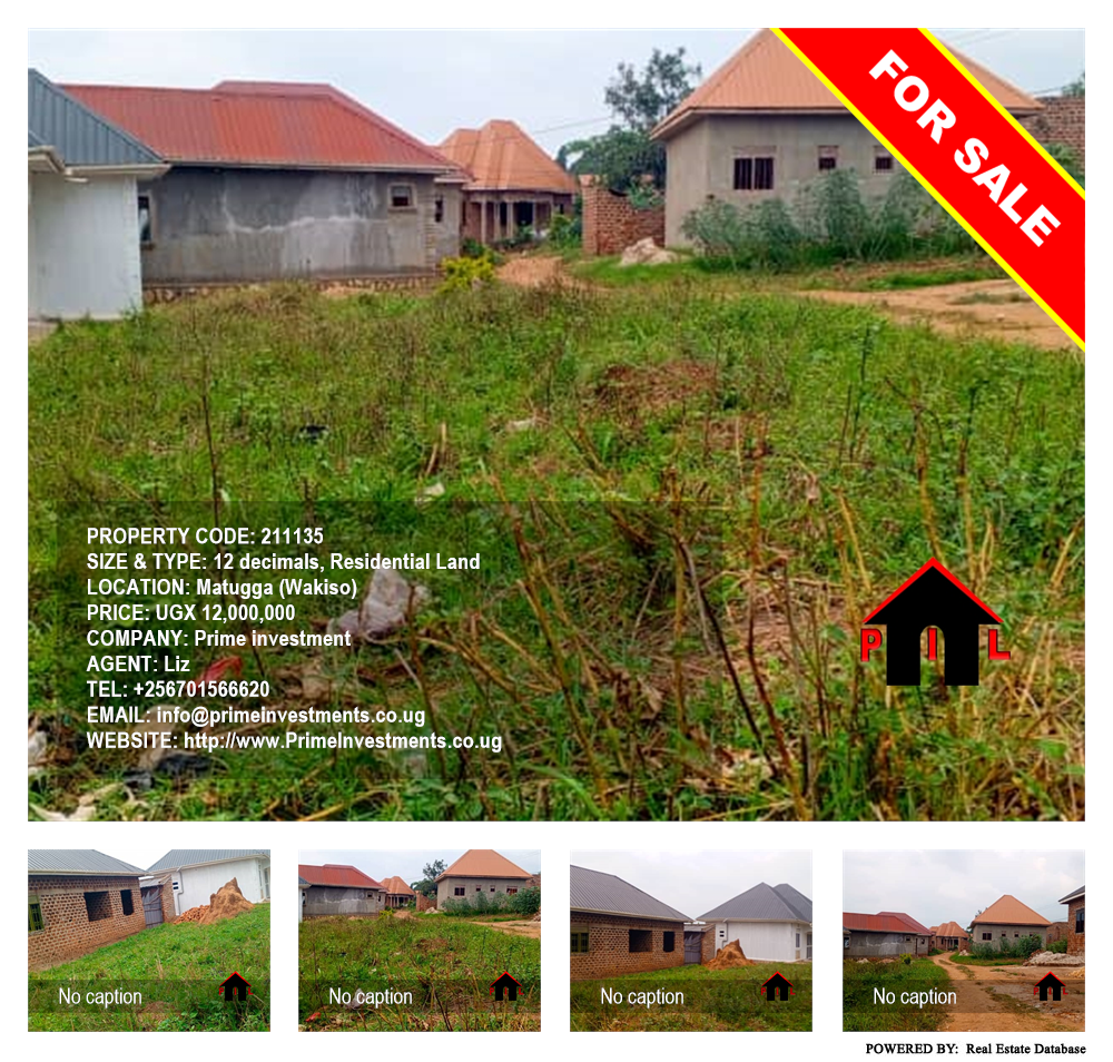 Residential Land  for sale in Matugga Wakiso Uganda, code: 211135