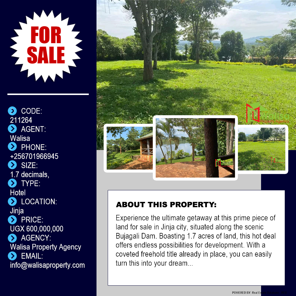 Hotel  for sale in Jinja Buyikwe Uganda, code: 211264