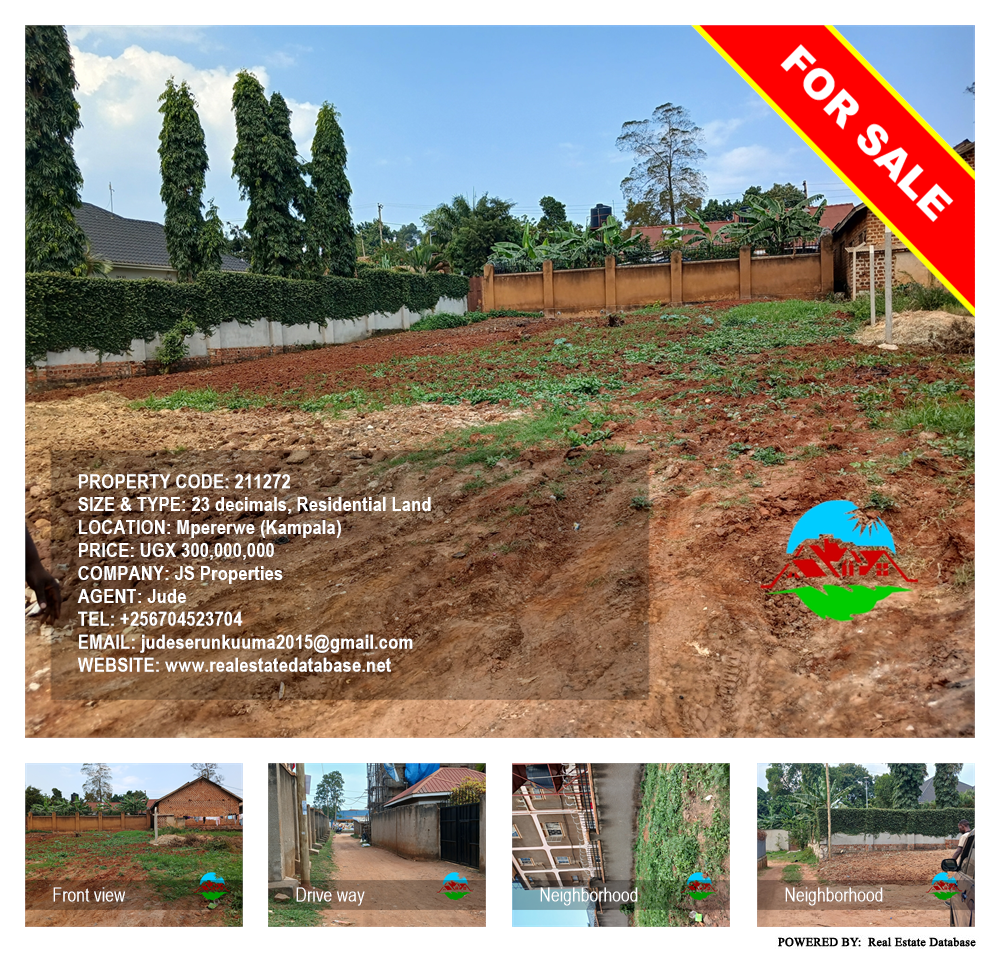 Residential Land  for sale in Mpererwe Kampala Uganda, code: 211272