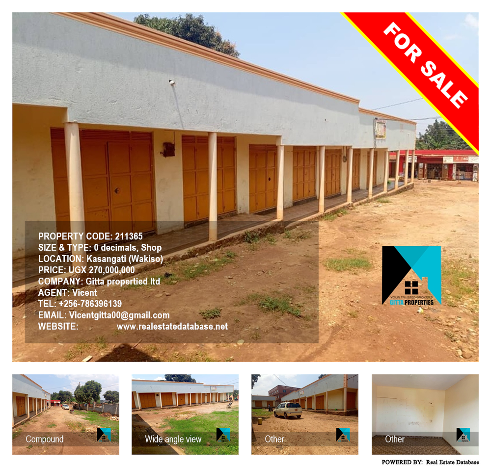 Shop  for sale in Kasangati Wakiso Uganda, code: 211365