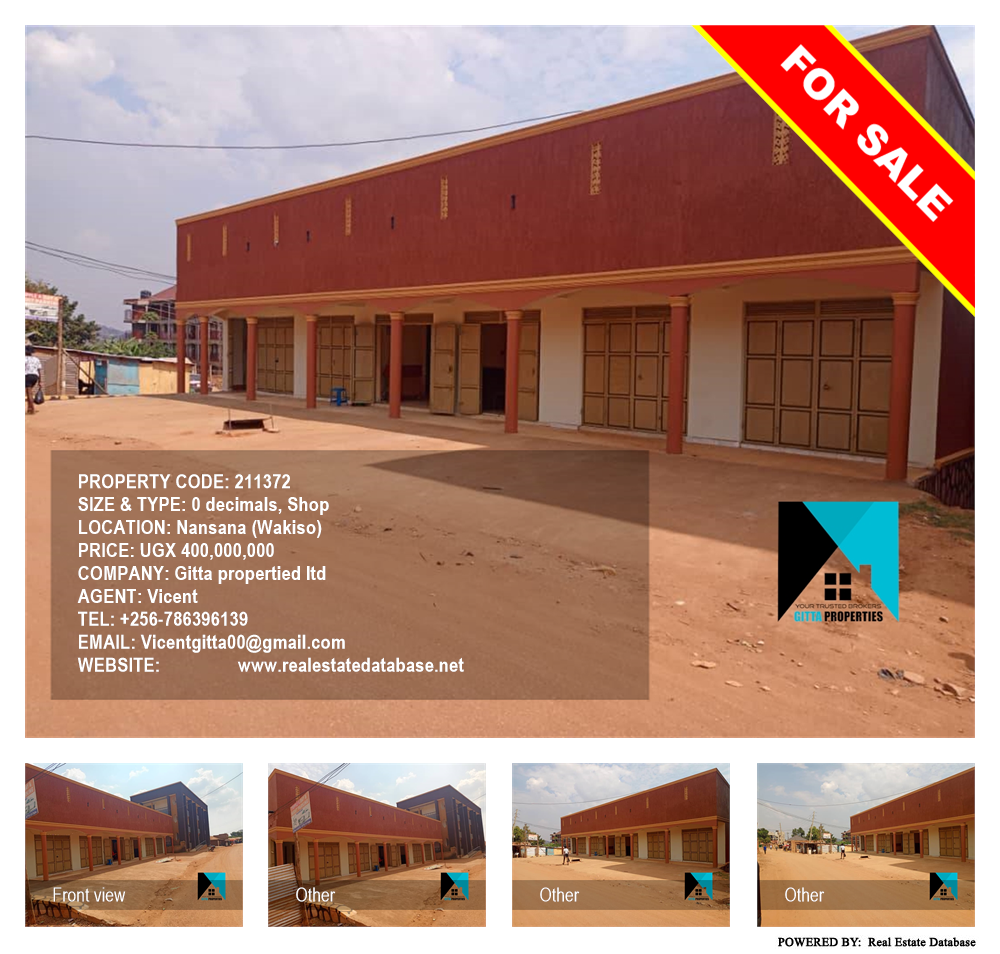 Shop  for sale in Nansana Wakiso Uganda, code: 211372