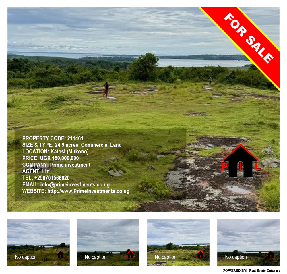 Commercial Land  for sale in Katosi Mukono Uganda, code: 211461