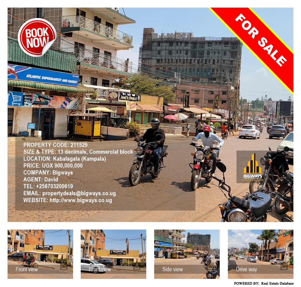 Commercial block  for sale in Kabalagala Kampala Uganda, code: 211529