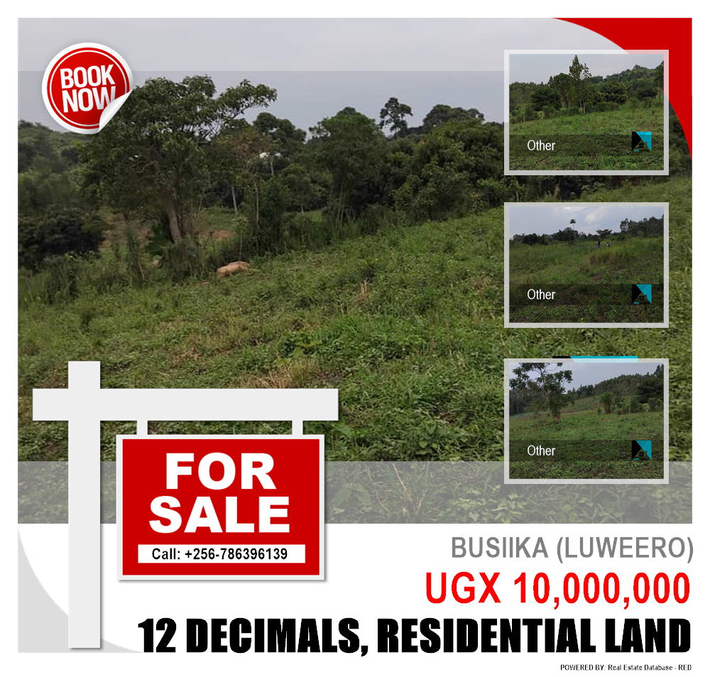 Residential Land  for sale in Busiika Luweero Uganda, code: 211530