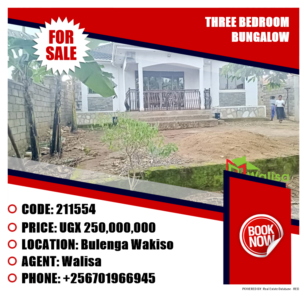 3 bedroom Bungalow  for sale in Bulenga Wakiso Uganda, code: 211554