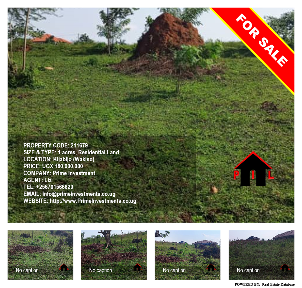 Residential Land  for sale in Kijabijo Wakiso Uganda, code: 211679