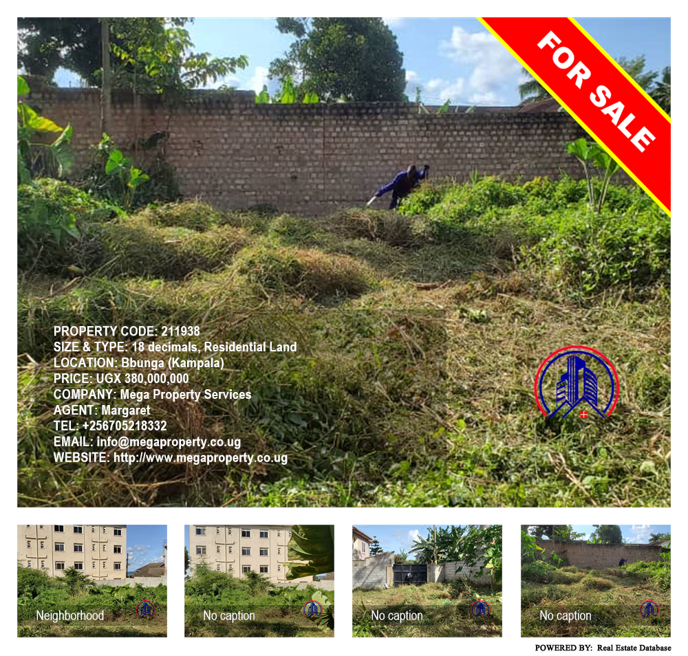 Residential Land  for sale in Bbunga Kampala Uganda, code: 211938