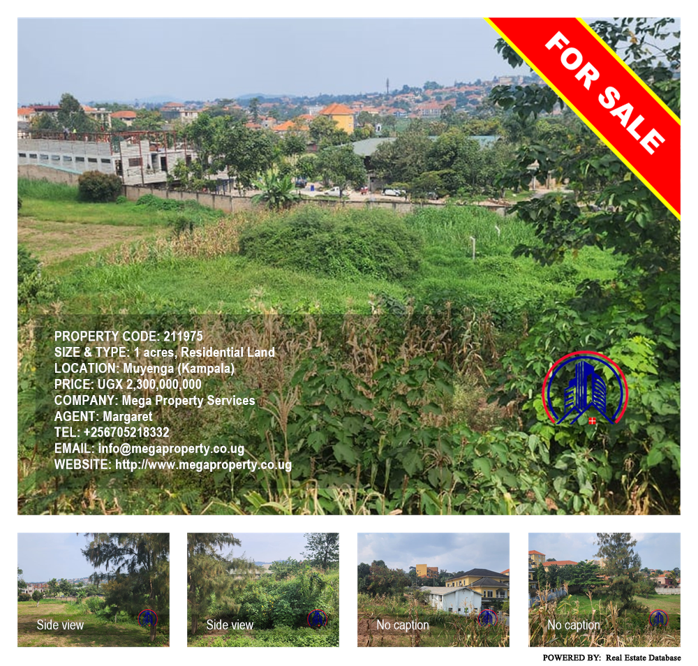 Residential Land  for sale in Muyenga Kampala Uganda, code: 211975