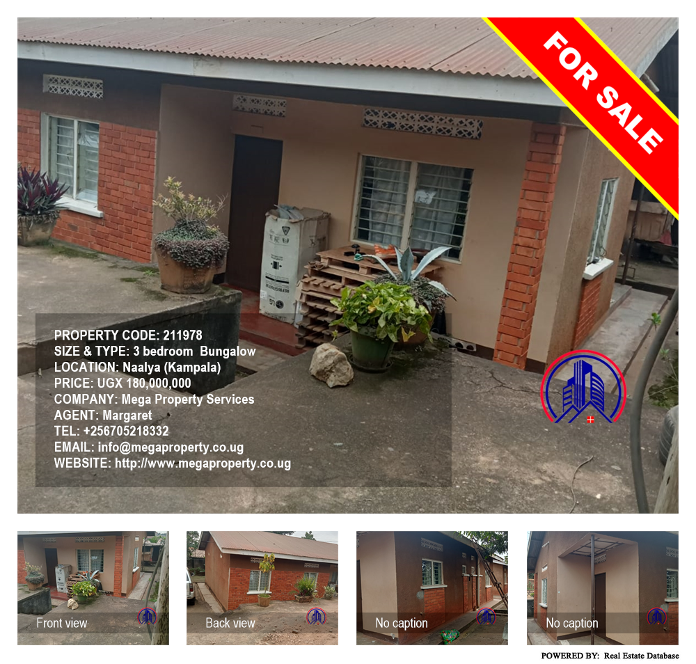 3 bedroom Bungalow  for sale in Naalya Kampala Uganda, code: 211978