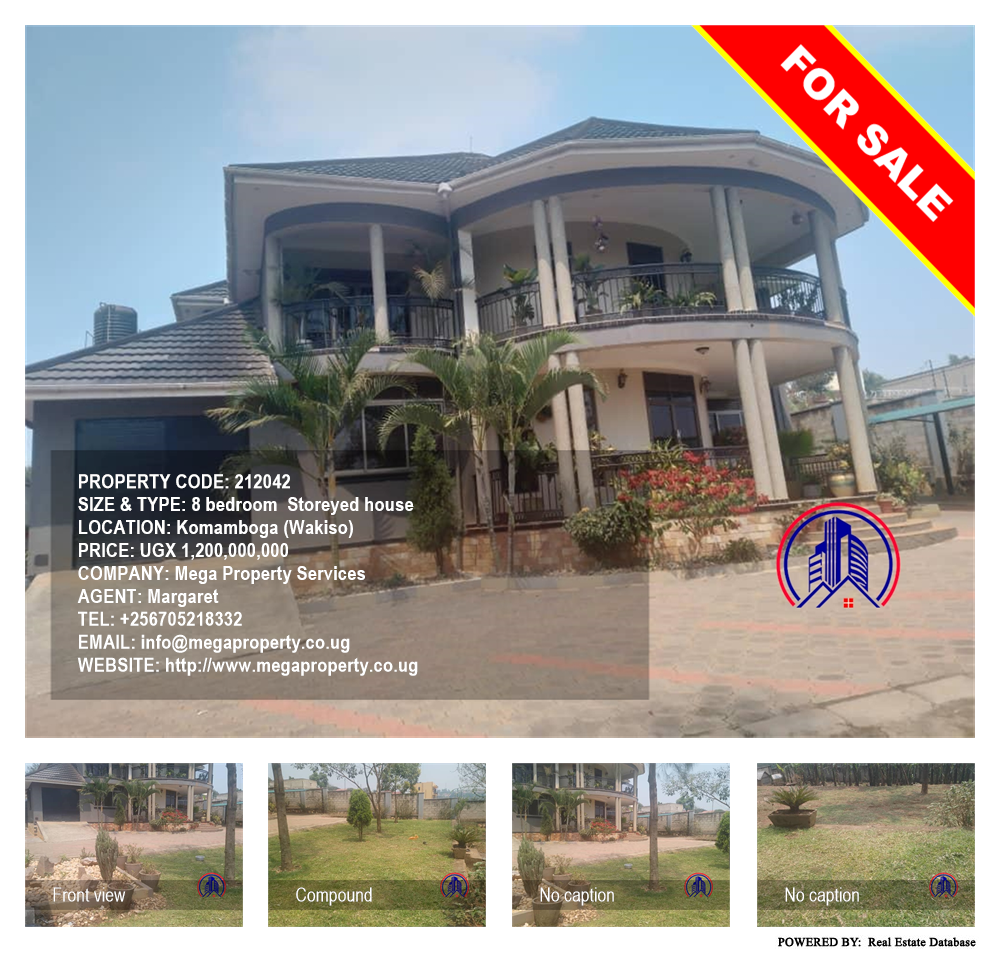 8 bedroom Storeyed house  for sale in Komamboga Wakiso Uganda, code: 212042