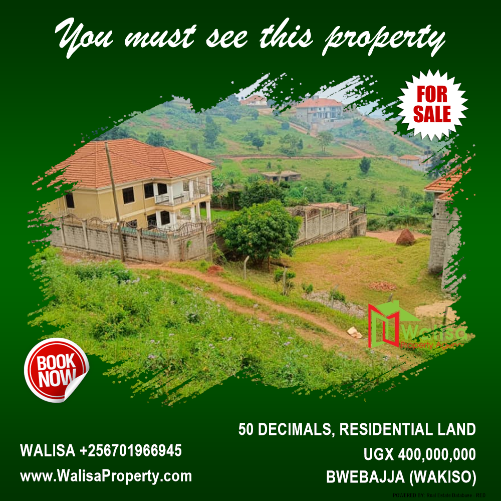 Residential Land  for sale in Bwebajja Wakiso Uganda, code: 212063