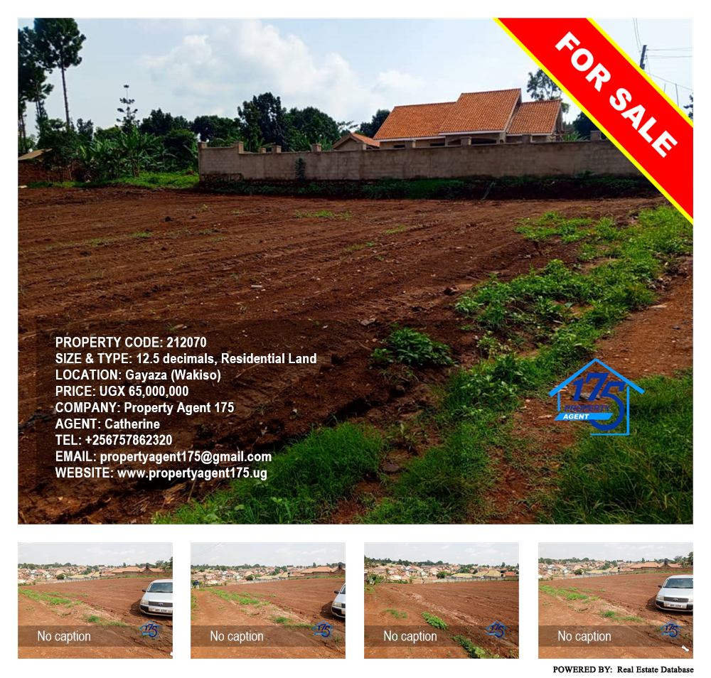 Residential Land  for sale in Gayaza Wakiso Uganda, code: 212070