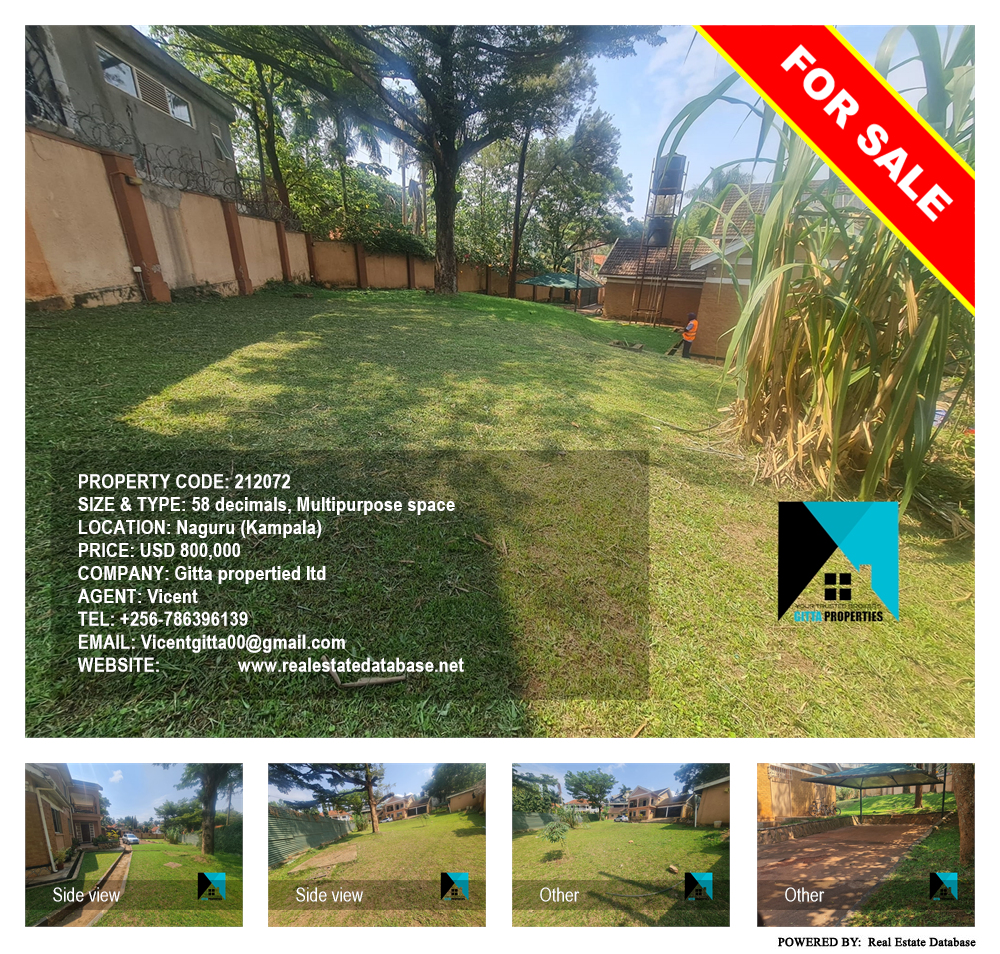 Multipurpose space  for sale in Naguru Kampala Uganda, code: 212072