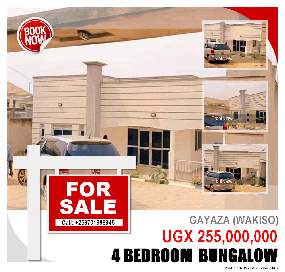 4 bedroom Bungalow  for sale in Gayaza Wakiso Uganda, code: 212090