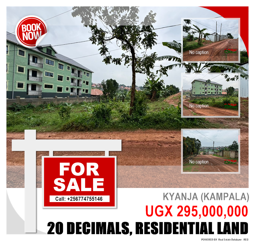 Residential Land  for sale in Kyanja Kampala Uganda, code: 212116