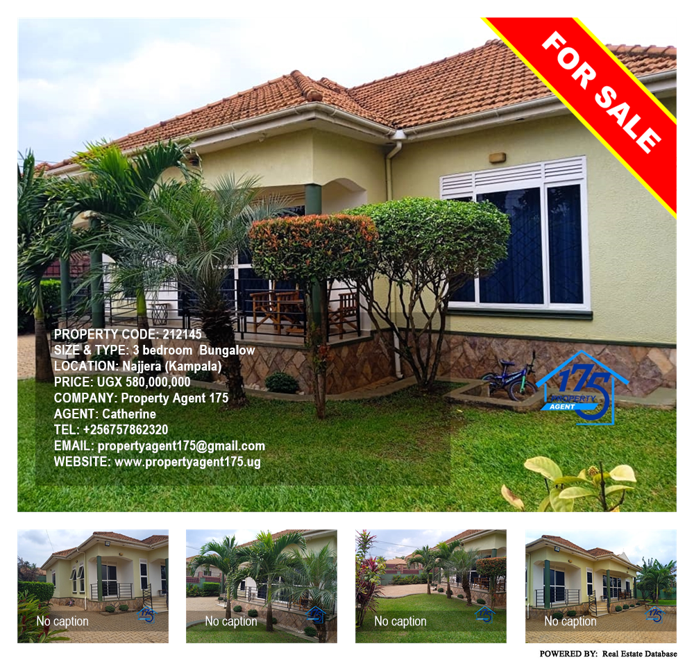 3 bedroom Bungalow  for sale in Najjera Kampala Uganda, code: 212145