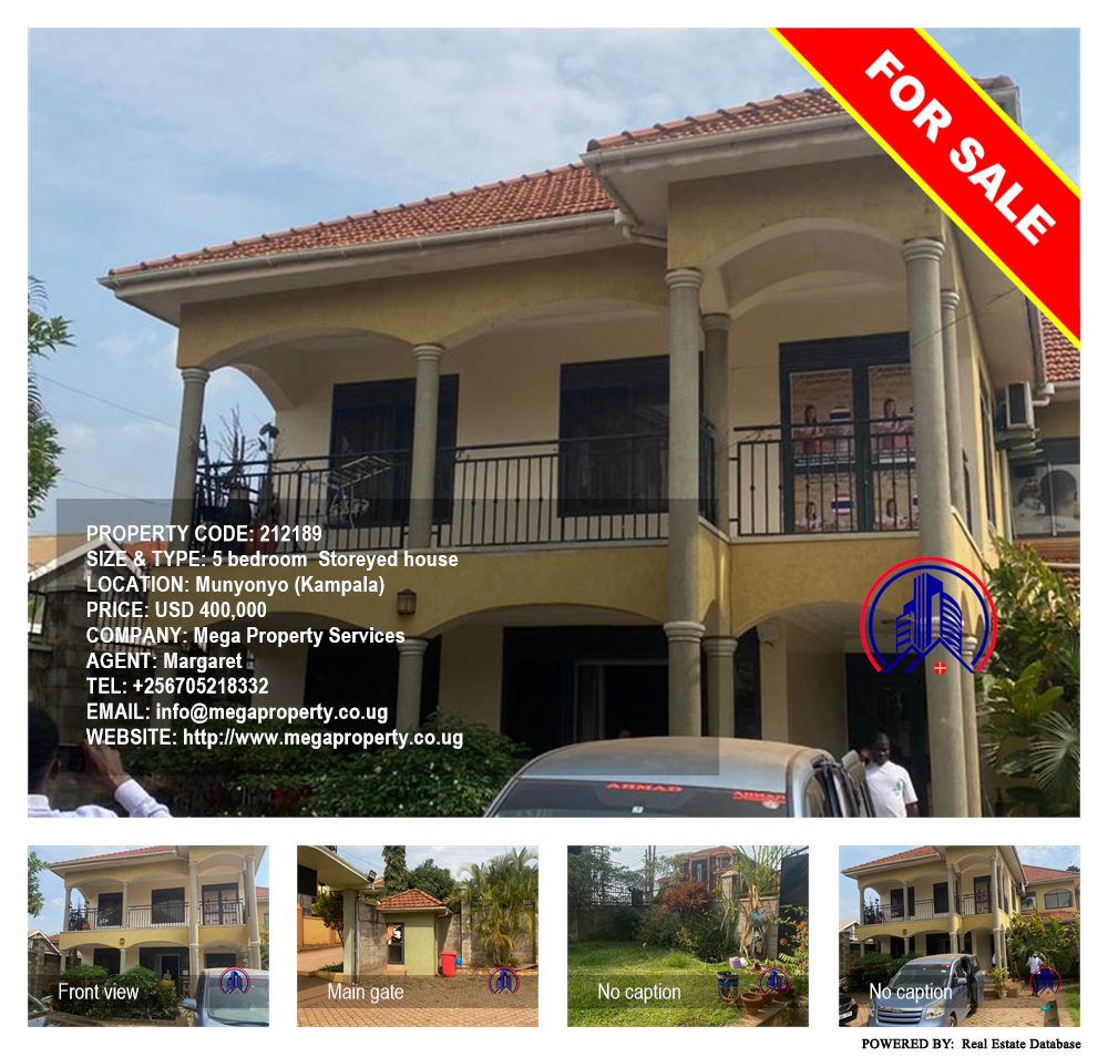 5 bedroom Storeyed house  for sale in Munyonyo Kampala Uganda, code: 212189