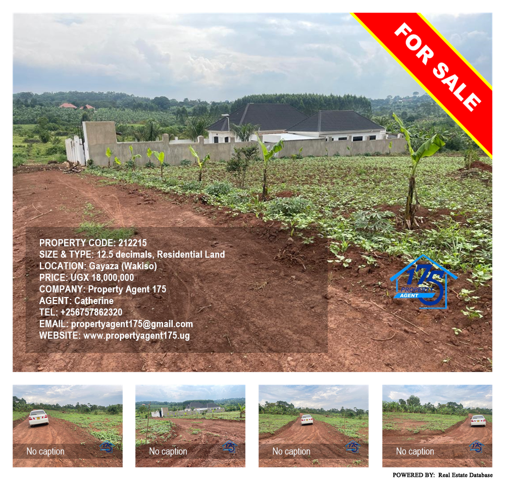 Residential Land  for sale in Gayaza Wakiso Uganda, code: 212215