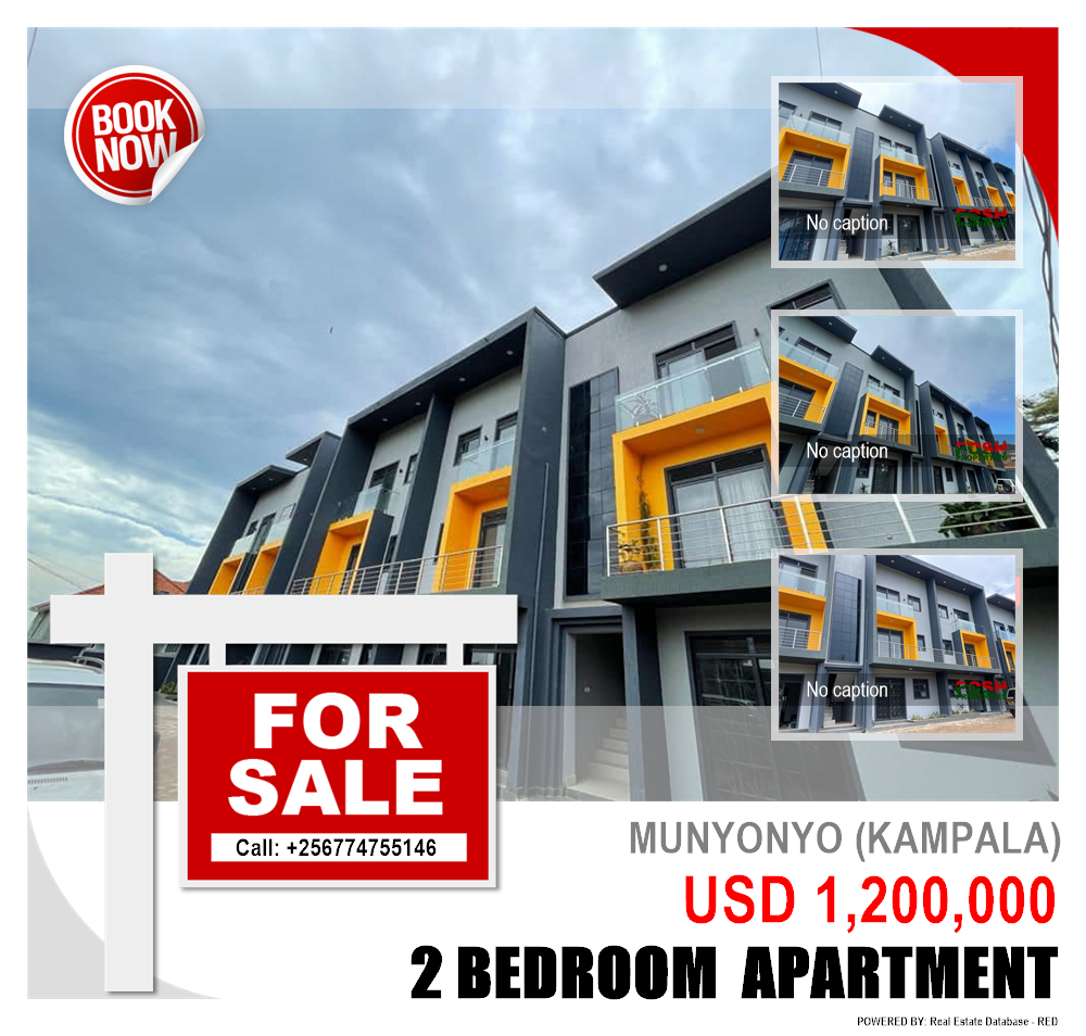 2 bedroom Apartment  for sale in Munyonyo Kampala Uganda, code: 212264