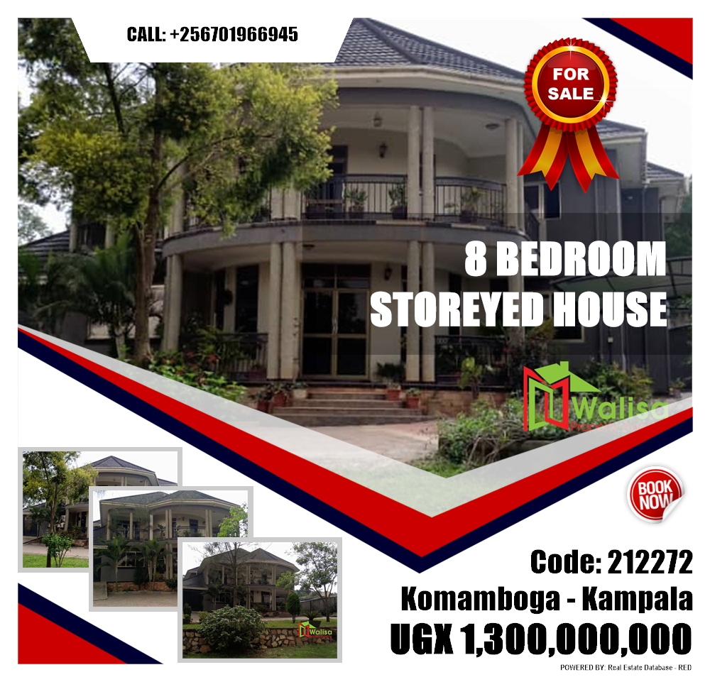 8 bedroom Storeyed house  for sale in Komamboga Kampala Uganda, code: 212272